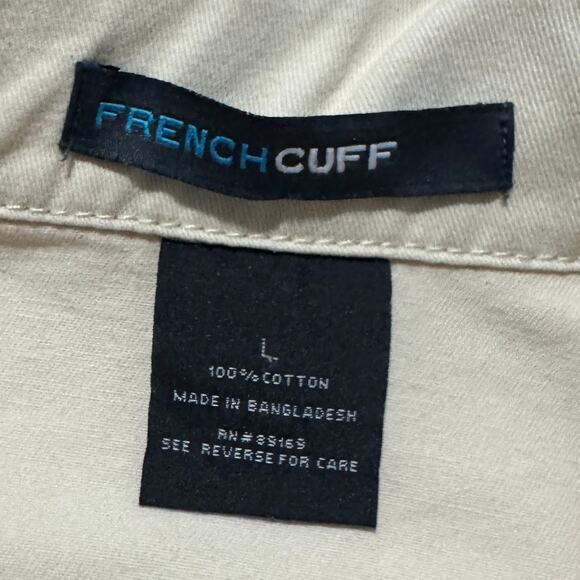 Y2K French Cuff Khaki Belted Jacket Size M/L - Picture 8 of 8